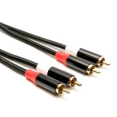 Markofist MF-SK41 2 RCA - 2 RCA Ses Kablosu 1m