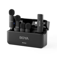 Boya BY-V4U 4 Kişilik Şarj Kutulu Kablosuz Mikrofon Seti - Type-C