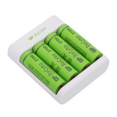 Gp Recyko E411 4'lü AA Kalem Pil ve Şarj Cihazı