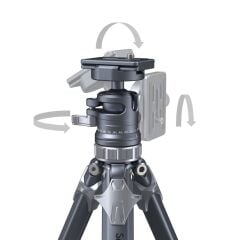 SmallRig 4222B  AP-02 Hafif Seyahat Tripod