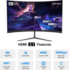 Markofist MF-AVC70-100M 8K AOC Optik Hdmi Kablo 100m, HDMI 2.1, 8K 60Hz, 48Gbps