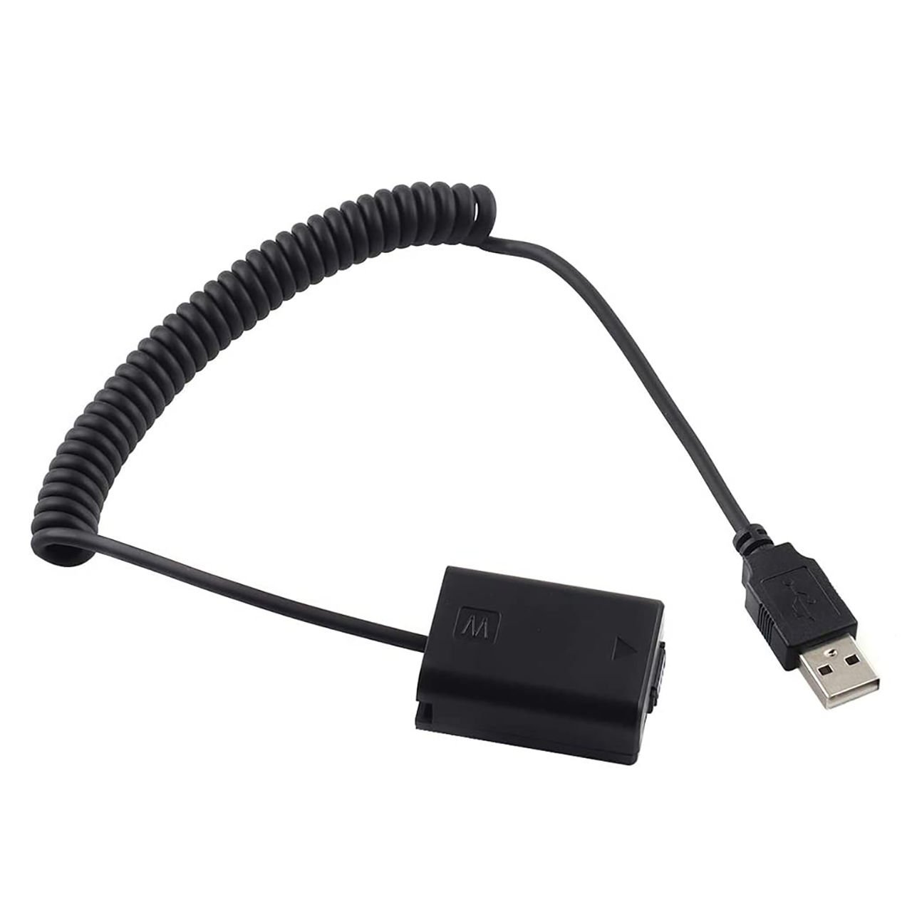 Markofist NP-FW50 Sony Kamera Kesintisiz Güç Kablosu USB Dummy (DC Coupler)