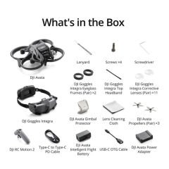DJI Avata Explorer Combo FPV Drone - Distribütör Garantili