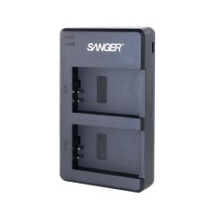 Sanger LP-E12 Canon Fotoğraf Makinesi İkili USB Batarya Şarj Aleti