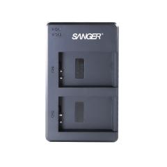 Sanger LP-E12 Canon Fotoğraf Makinesi İkili USB Batarya Şarj Aleti