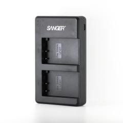 Sanger LP-E17 Canon Fotoğraf Makinesi İkili USB Batarya Şarj Aleti