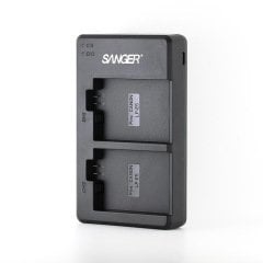 Sanger LP-E5 Canon Fotoğraf Makinesi İkili USB Batarya Şarj Aleti
