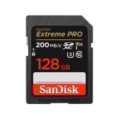 Sandisk Extreme Pro 128gb 200mb/s SDXC Hafıza Kartı