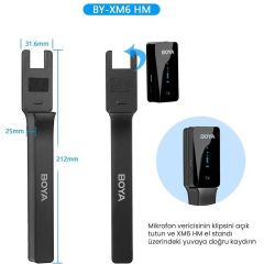 Boya BY-XM6 HM XM6 Serisi Mikrofonlar İçin El Mikrofon Aparatı