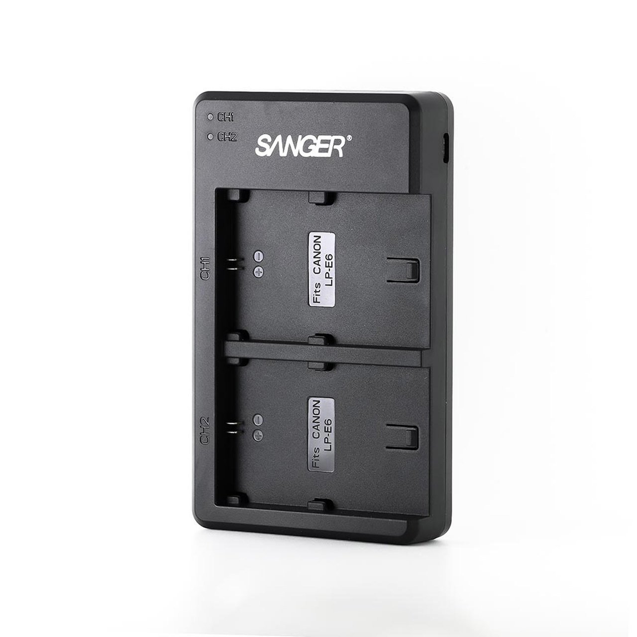 Sanger LP-E6 Canon Fotoğraf Makinesi İkili USB Batarya Şarj Aleti