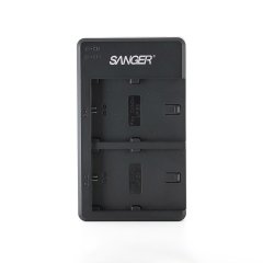 Sanger LP-E6 Canon Fotoğraf Makinesi İkili USB Batarya Şarj Aleti