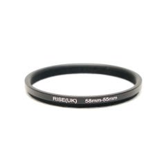 Rise(UK) 58mm-55mm Step-Down Ring Filtre Çevirici Adaptör