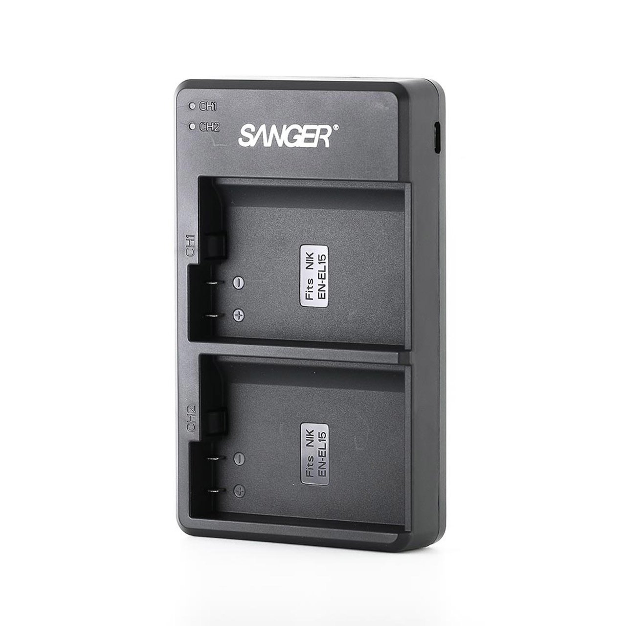 Sanger EN-EL15 Nikon Fotoğraf Makinesi İkili USB Batarya Şarj Aleti