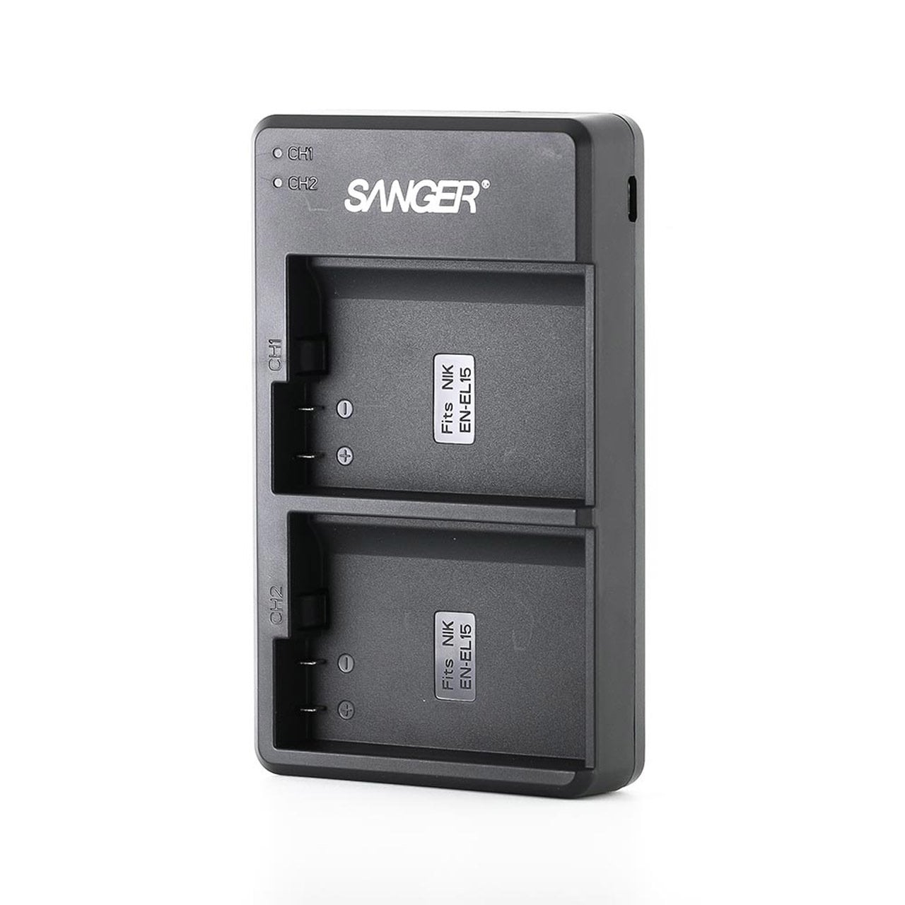 Sanger EN-EL15 Nikon Fotoğraf Makinesi İkili USB Batarya Şarj Aleti