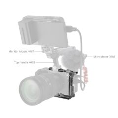 SmallRig 4772 Sony FX3 / FX3A / FX30 için  ''HawkLock'' Hızlı Çıkarma Yarım Kafesi