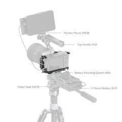 SmallRig 4949 Sony ZV-E10 II  için  HawkLock Hızlı Çıkarma Kafes Kiti