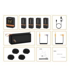 Comica Vimo Q (4) Kanallı Mini Kablosuz Mikrofon