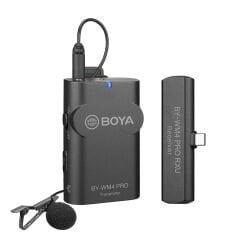 Boya BY-WM4 PRO-K5 Dji Mini 3 Pro RC Kumanda Uyumlu Kablosuz Yaka Mikrofonu
