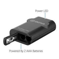 Boya BY-WM4 PRO-K5 Type-c Android Telefon Uyumlu Kablosuz Yaka Mikrofonu