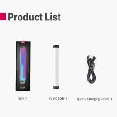 Ulanzi VL110 Manyetik RGB Led Tüp Işık