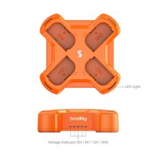 SmallRig 4838 LP-E6NH 4 Kanallı Kamera Pil Şarj Cihazı