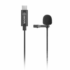 Boya BY-M3 Dji Osmo Action 2 3 4 ve 5 Pro Uyumlu Yaka Mikrofonu
