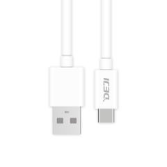 Deji DJ-C05 Type-c Usb Data ve Şarj Kablosu Beyaz