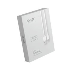 Deji DJ-C05 Type-c Usb Data ve Şarj Kablosu Beyaz
