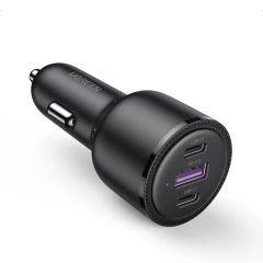 Ugreen Type-C PD USB 69W Araç İçi 3 Portlu Hızlı Şarj Cihazı