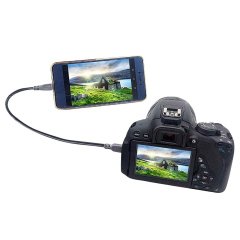 Markofist MF-DK10 Micro USB to Mini Usb DSLR Kamera Telefon Bağlantı Kablosu