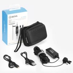 Boya BY-DM10 Bilgisayar ve Iphone Yaka Mikrofonu