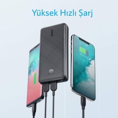 Anker A1363 PowerCore Select 20000 mAh Taşınabilir Hızlı Şarj Cihazı