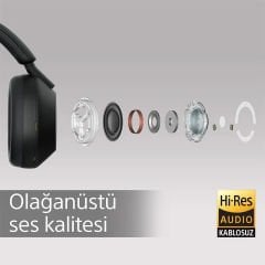 Sony WH-1000XM5 Kulak Üstü Bluetooth Kulaklık (Siyah)