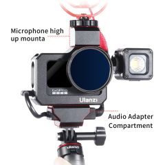 Ulanzi G9-5 Gopro Hero 12 Vlog Case Metal Çerçeve