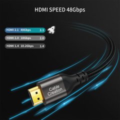 CableCreation CC1077 HDMI - HDMI Kablo 3m 8K Ultra-HD