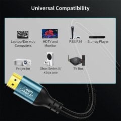 CableCreation CC1082 HDMI - HDMI Kablo 2m 8K Ultra-HD