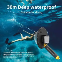 Telesin GP-DMP-T09 Gopro Hero 9 10 11 12 Su Altı Dome Port