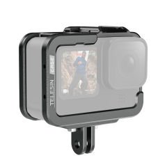 Telesin GP-FMS-G11 Gopro Hero 9 10 11 12 Vlog Case Metal Kafes
