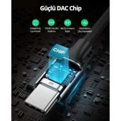 Ugreen Type-C to 3.5mm Jack Aux Dönüştürücü Kablo