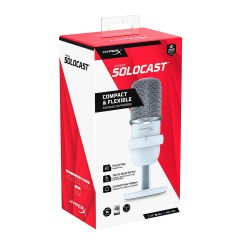 HyperX Solocast Oyuncu Mikrofonu Beyaz