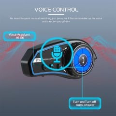 Angeleye BT35 İntercom (Motosiklet Bluetooth Mikrofonlu Kulaklık)