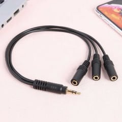 Markofist MF-SK11 3.5mm Stereo Kulaklık Mikrofon Çoklayıcı Üçlü