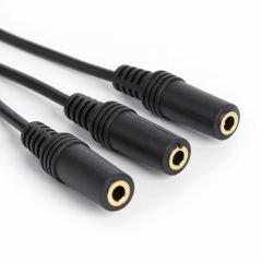 Markofist MF-SK11 3.5mm Stereo Kulaklık Mikrofon Çoklayıcı Üçlü