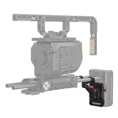 SmallRig 2991 V Montajlı Ayarlanabilir Kollu Pil Plakası