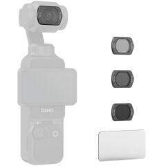 SmallRig 4774 DJI Osmo Pocket 3  için  ND8 /  ND64 / ND256 / Ekran Koruyucu Filtre Seti