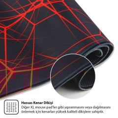 Markofist MF-MP7030A Büyük Boy Oyuncu Mouse Pad 30x70cm