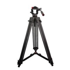 Miliboo MTT608A 152 cm Video Tripod + MYT802L Dikey Çekim Kafası