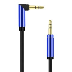 Jopus JA-06 3.5mm L Tipi Aux Kablo 1m Mavi