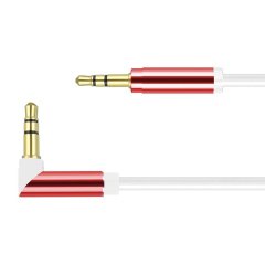 Jopus JA-06 3.5mm L Tipi Aux Kablo 1m Kırmızı