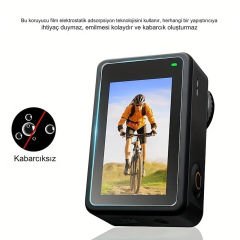 Markofist MF-DJA01 Dji Osmo Action 3 ve 4 Uyumlu Ekran Koruma Seti